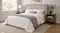 Statesman King Single Upholstered Headboard showcased in a fully styled bedroom Statesman King Single Upholstered Headboard showcased in a fully styled bedroom